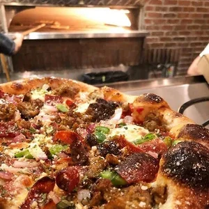 We call this one the Old Louisville. Our own take on a classic supreme pizza. Get your very own to savor tonight. Share or keep it all for yourself. We don't judge. Dine in, patio, and carry out. visit www.coalsartisanpizza.com for online carry out o